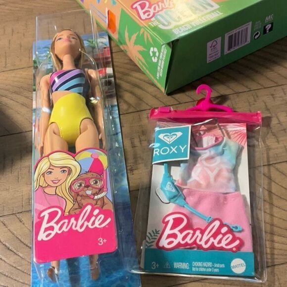 HOST PICK!!! 7/13 New hard to find Barbie Ocean 🌊 Series. Beach sets 2 Dolls - Picture 6 of 12